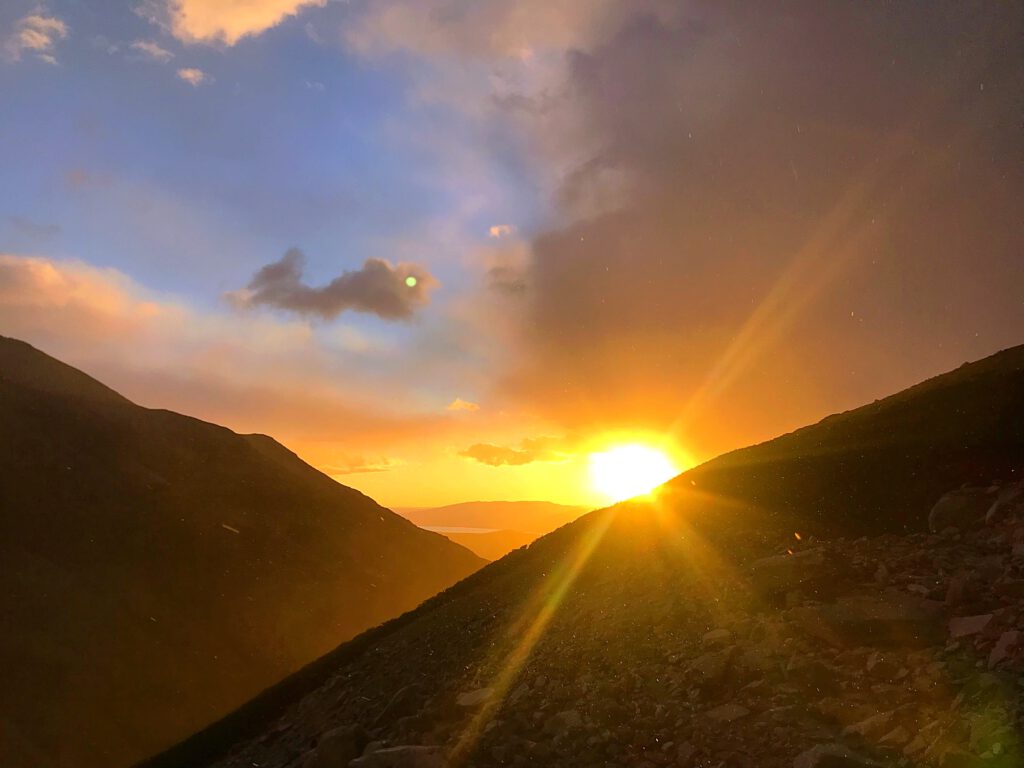 Zonsopkomst bij Torres Del Paine