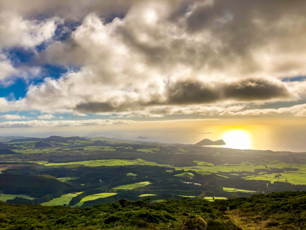 Panoramic view Azores - Terceira island