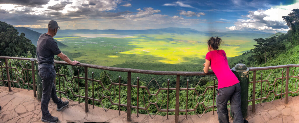 View Ngorongoro crater - Tanzania