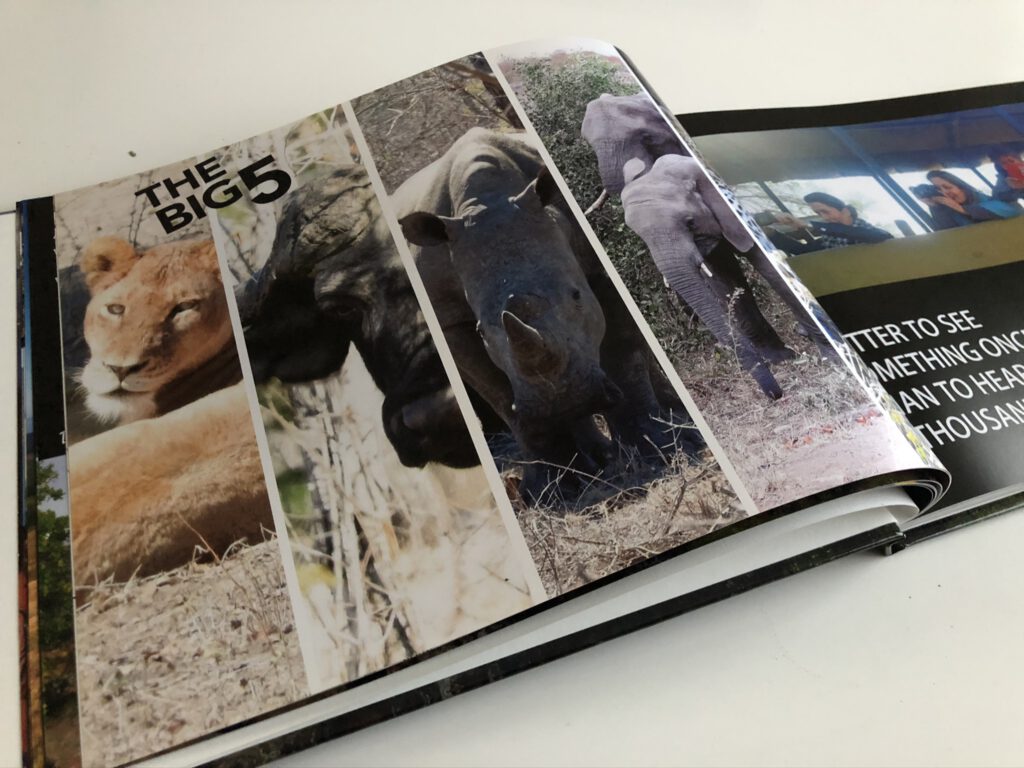 Fotoboek inspiratie - Zuid-Afrika Big5