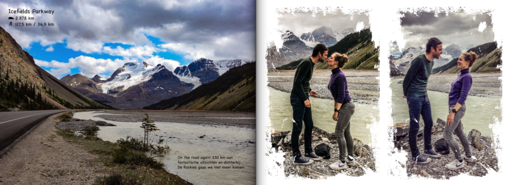 Fotoboek inspiratie - Canada - Icefields parkway