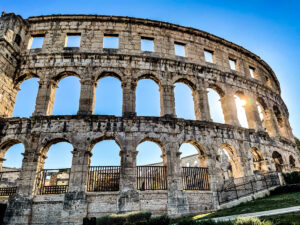 Amfitheater Pula in Kroatië