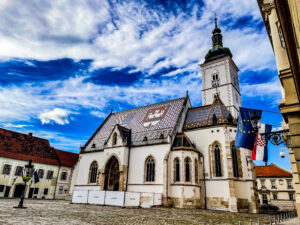 Kerk in Zagreb