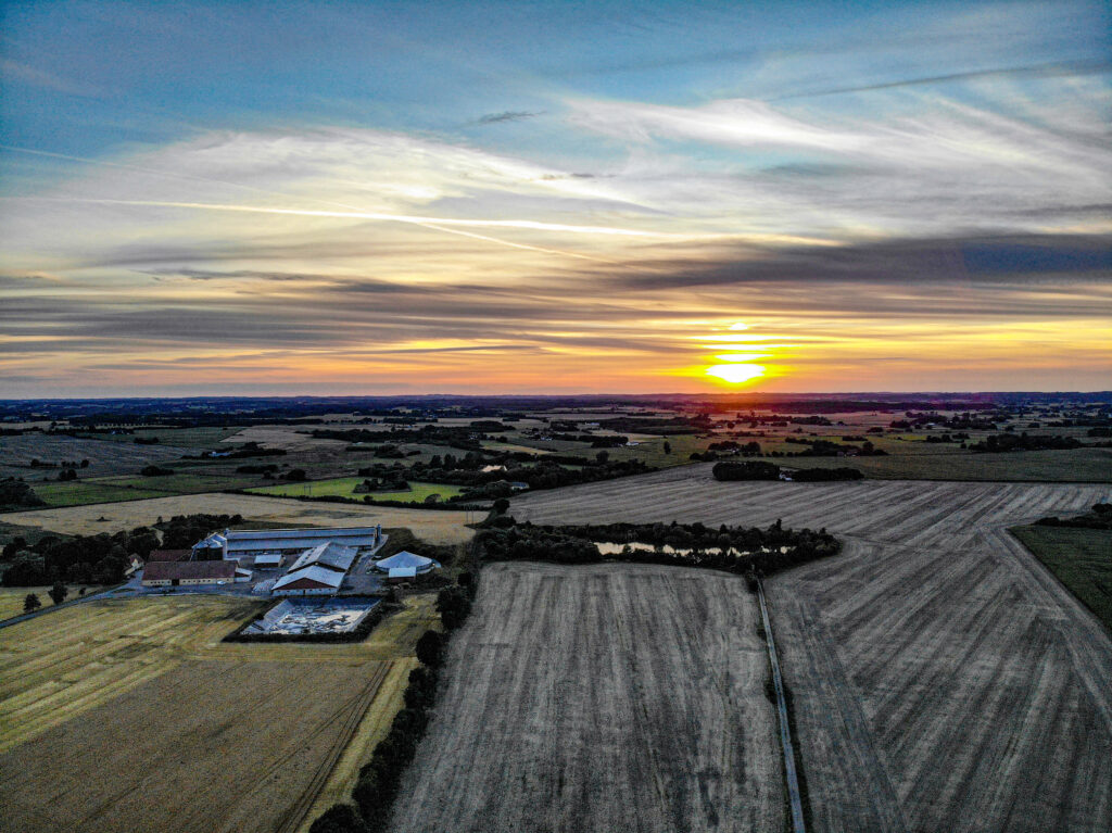 Dronefoto DJI - Sjealland Denemarken